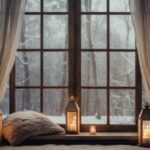 window, pillows, candles, lights, cozy, decoration, ornaments, decor, christmas, window, cozy, cozy, cozy, cozy, cozy, christmas, christmas, christmas